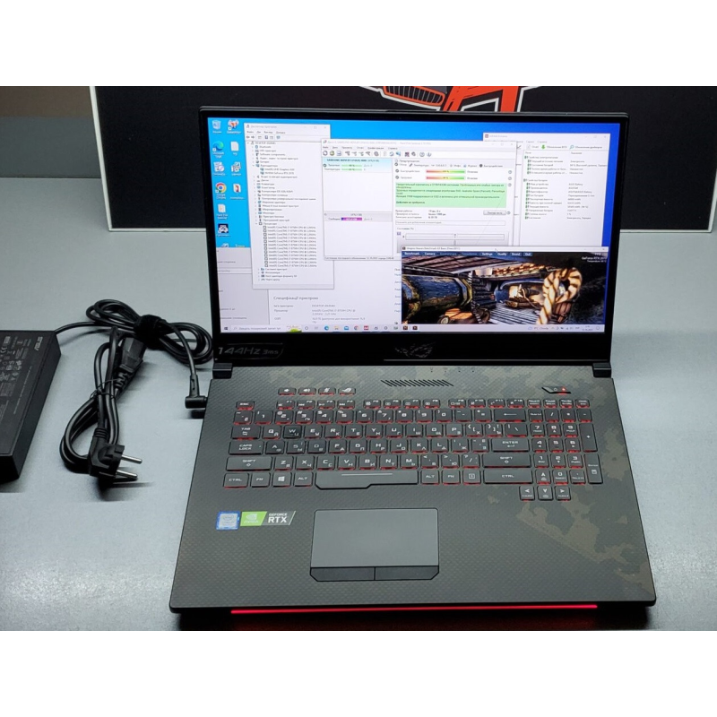 Ноутбук Asus ROG Strix SCAR GL704GW-PS74 (i7-8750H, RTX 2070, 8+8Gb, 512Gb)