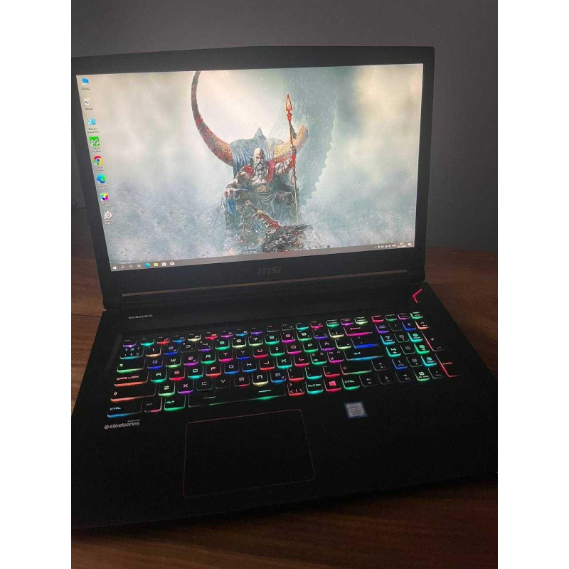 MSI 17.3 120hz/i7-8750h/RAM 16 GB/SSD 512 GB+HDD 1 TB/GTX1060-6GB