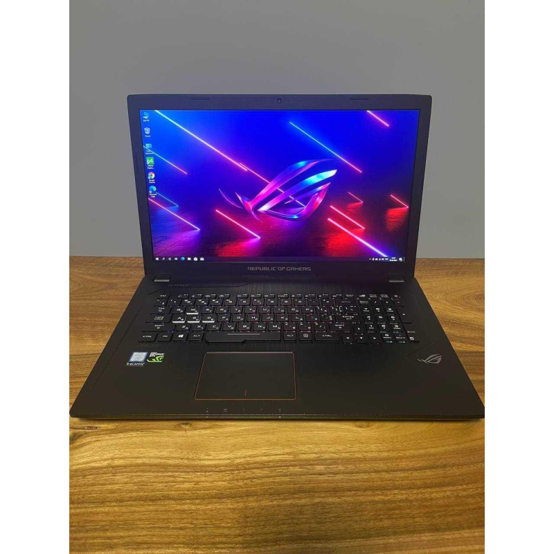 Ноутбук ASUS ROG STRIX 17.3“ IPS - I7-7700HQ/8GB/SSD512GB/GTX 1050 Ti 4GB