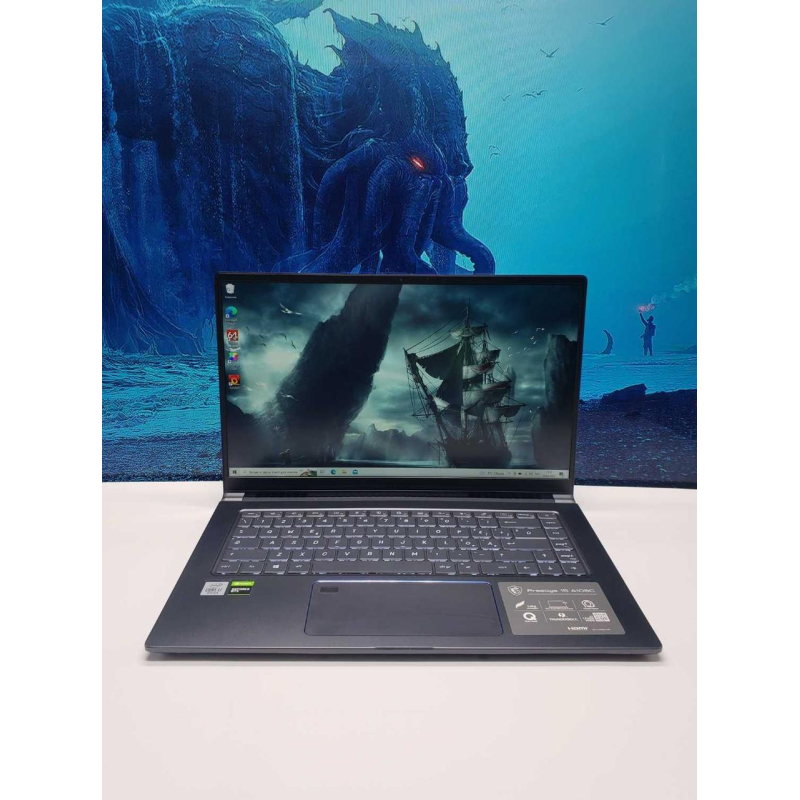 Ноутбук MSI Prestige 15 A10SC 15“ i7-6 cores/16gb/SSD 512gb/1650, 4GB
