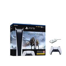 Консоль Sony PlayStation 5 Digital Edition (PS5) - God of War Ragnarok - зарядна станція