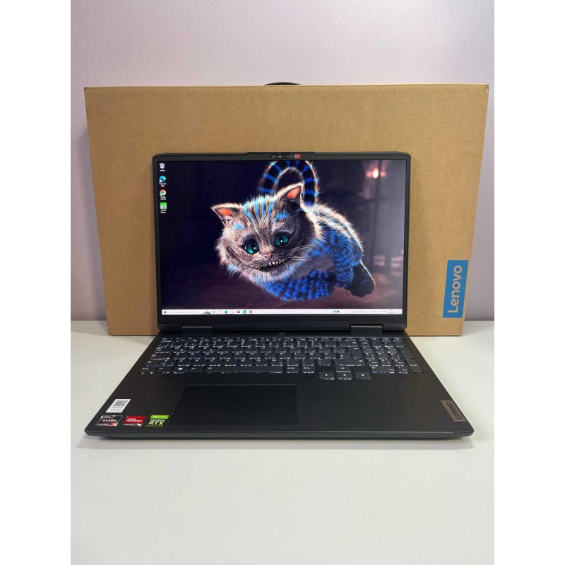 Ноутбук Lenovo 16“ 165Hz - Ryzen 5 6600H/  RAM DDR5 16Gb/ SSD 512Gb/ RTX 3050Ti 4 Gb