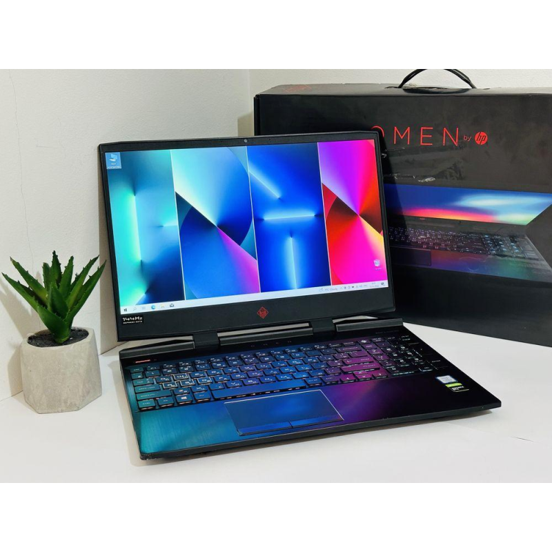Ноутбук Hp Omen 144hz - i5-9300h/ 8Gb/ SSD 256Gb + HDD 1000Gb/ GTX 1650