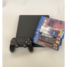 Ігрова приставка Sony Playstation 4 slim (PS4 Slim) 500g + 5 ігор на Подарунок