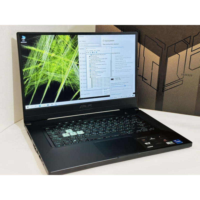 Ноутбук Asus tuf Dash F15 - 144hz • i7-11370h •  Ram 16Gb • SSD 512Gb • RTX 3060