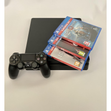 Ігрова приставка Sony Playstation 4 Slim (PS4 Slim) 500g + 3 диски