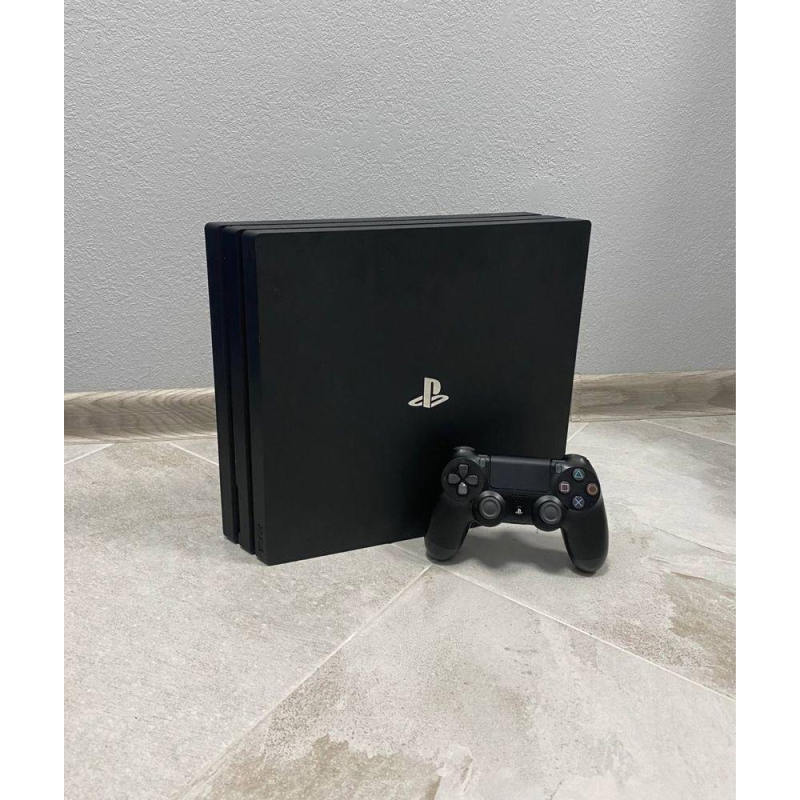 КОНСОЛЬ SONY PLAYSTATION 4 PRO (PS4 PRO) BLACK Б/У