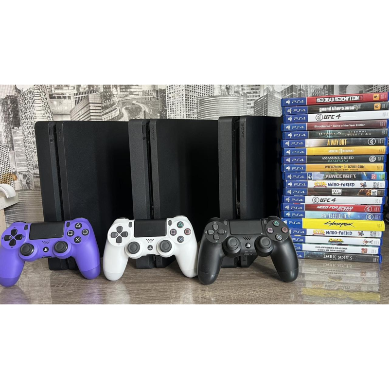 Ігрова приставка Sony Playstation 4 slim (PS4 Slim) 500gb, вживана