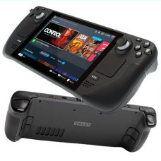 Ігрова приставка Valve Steam Deck 64GB Black + 512GB