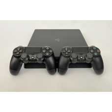 Ігрова приставка Sony Playstation 4 slim (PS4 Slim) 1000gb, вживана + Sony Dualshock 4