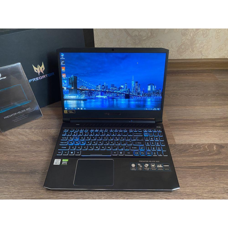 Ноутбук Acer Predator Helios 300  -  i5-10300H / 16Gb / ssd 512gb / RTX 3070 8gb