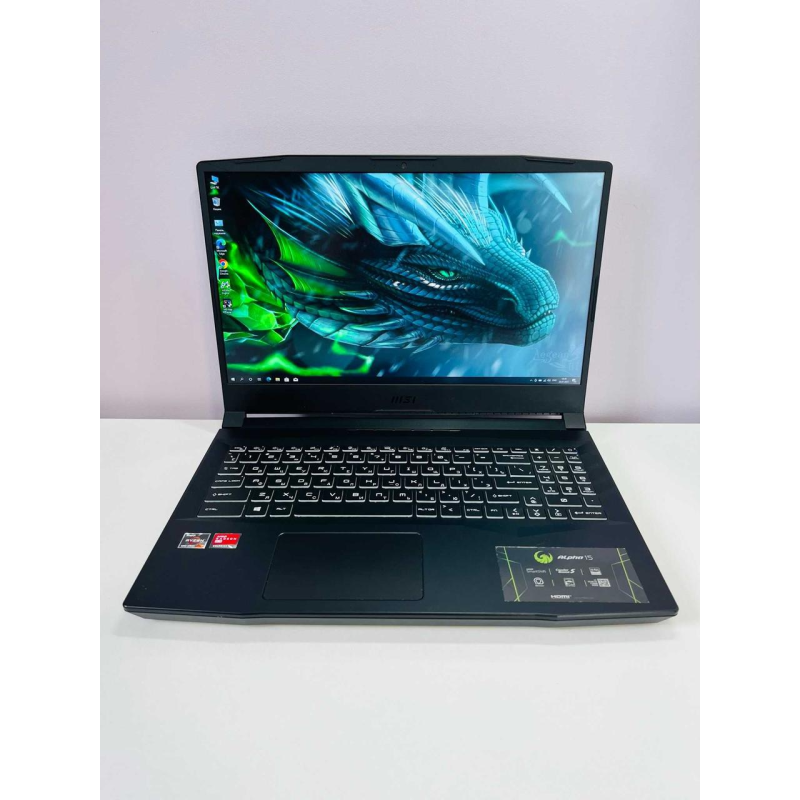 Ноутбук MSI Alpha 144Hz - Ryzen 7 5800H / RAM 16Gb / SSD 512Gb / RX 6600M 8Gb