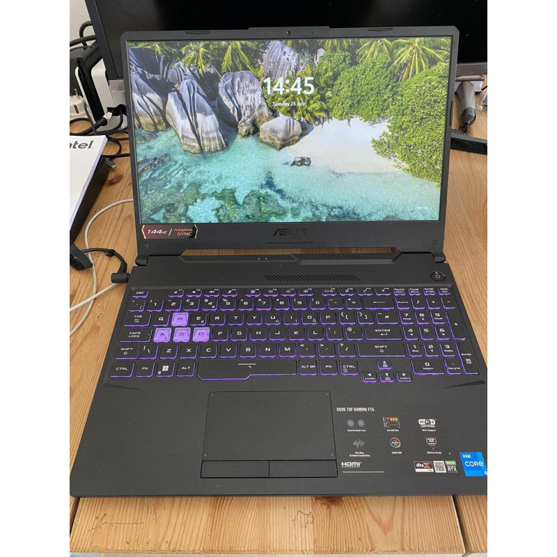 Ноутбук ASUS TUF Gaming F15 FX506 15,6“ - i5-11400H/ RTX 3050TI 4GB/ RAM 16 GB/ SSD 512 GB