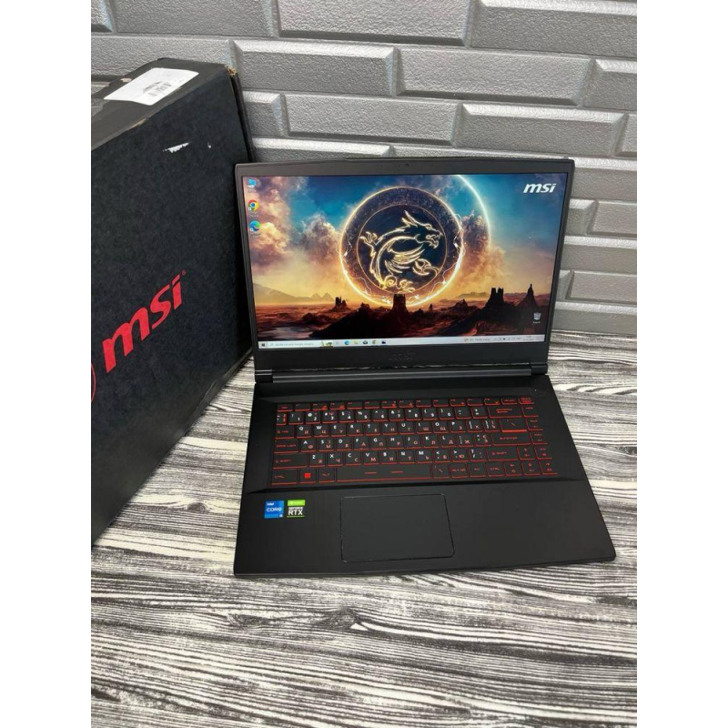 Ноутбук MSI GF63 144Ghz - i5-11400H / 16Gb / SSD 512Gb / RTX3050