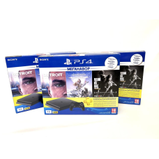 Ігрова приставка Sony Playstation 4 Slim 1Tb +  Detroit/Horizon/Одні з нас (PS4 slim)