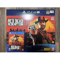 КОНСОЛЬ SONY PLAYSTATION 4 PRO (PS4 PRO) BLACK + Red Dead Redemption 2