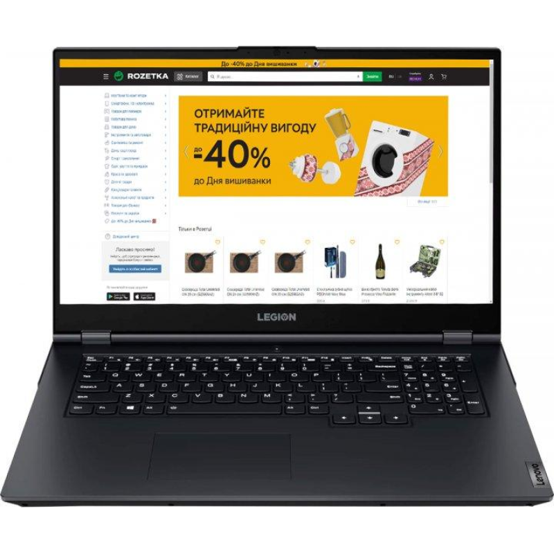 Ноутбук Lenovo Legion 5 17ACH6H 17.3“  AMD Ryzen 5 5600H - 16GB RAM - 1TB  - RTX3060