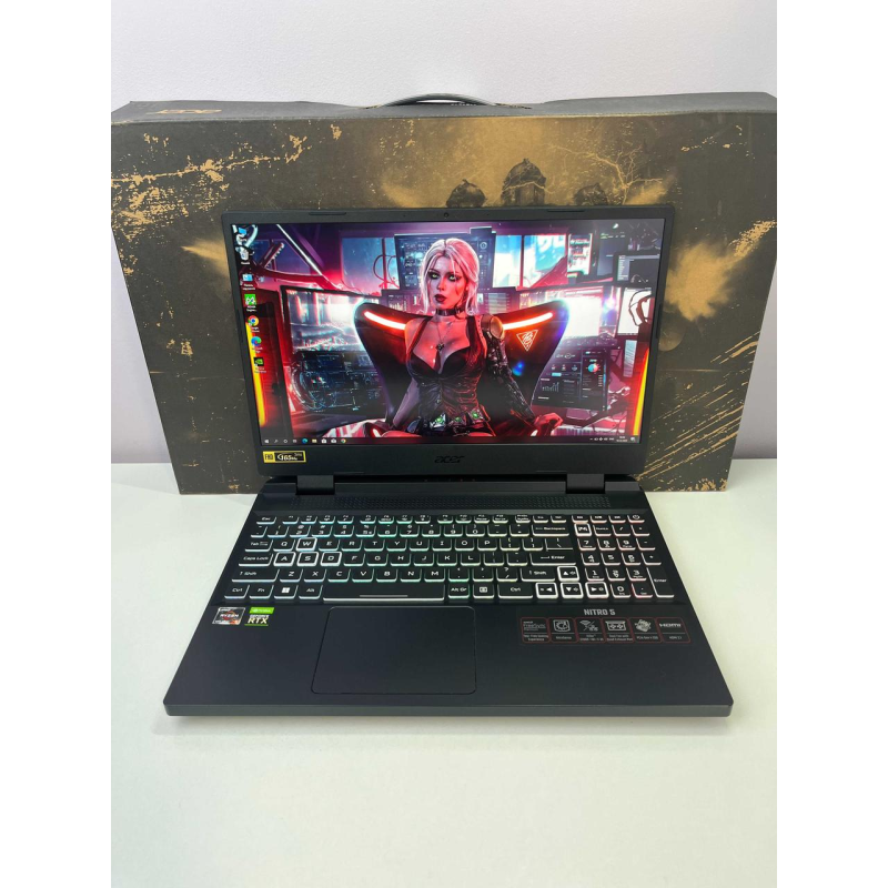 Ноутбук Acer Nitro 5 165Hz Ryzen 5 6600H RTX 3060 6Gb RAM 16Gb DDR5 SSD 512Gb