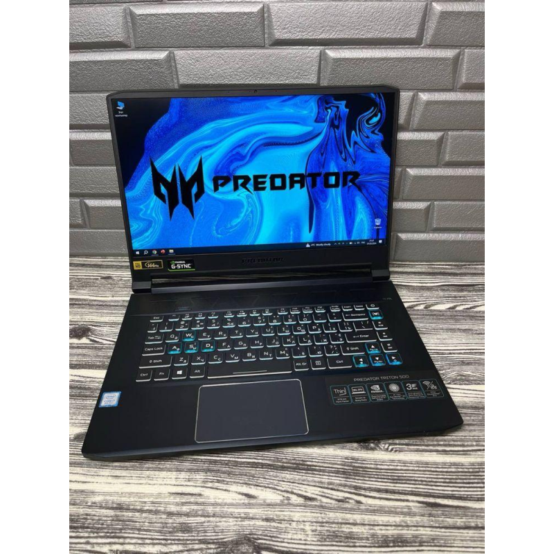 Ноутбук Acer Predator Triton 500 -  i7-8750H / 16GB / SSD 512Gb / RTX 2080 8Gb Max-Q