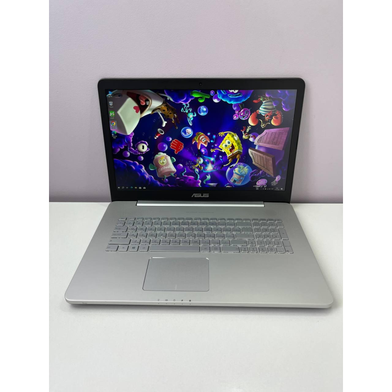 Ноутбук asus n752 - 17,3 “I5-6300hq / 8gb / SSD 256 + HDD 1000 / gtx 950m 4gb
