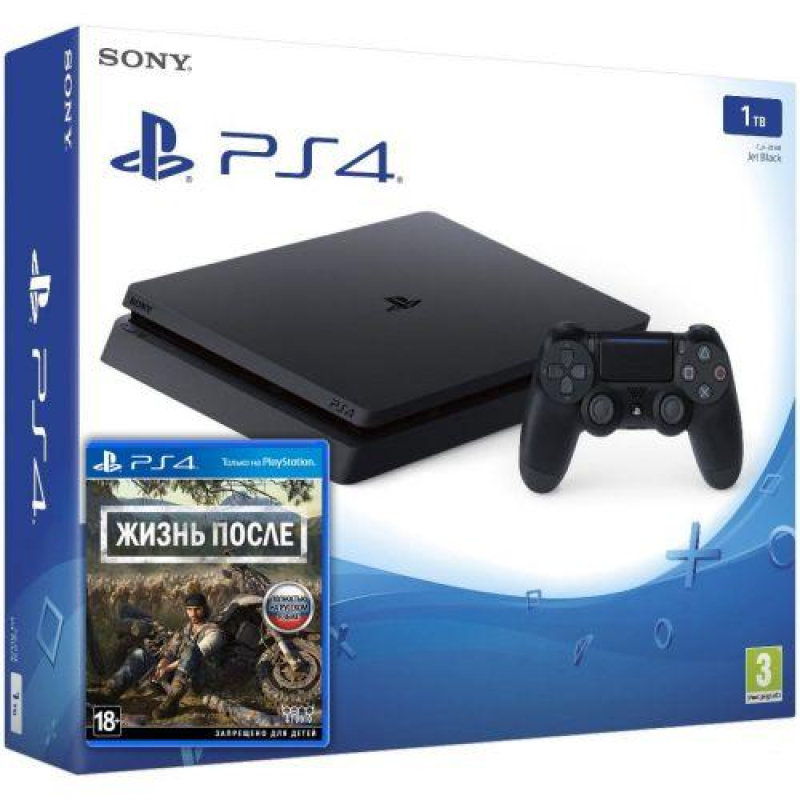 Ігрова приставка Sony Playstation 4 Slim 1Tb +  Days Gone - Життя після  (PS4 slim)
