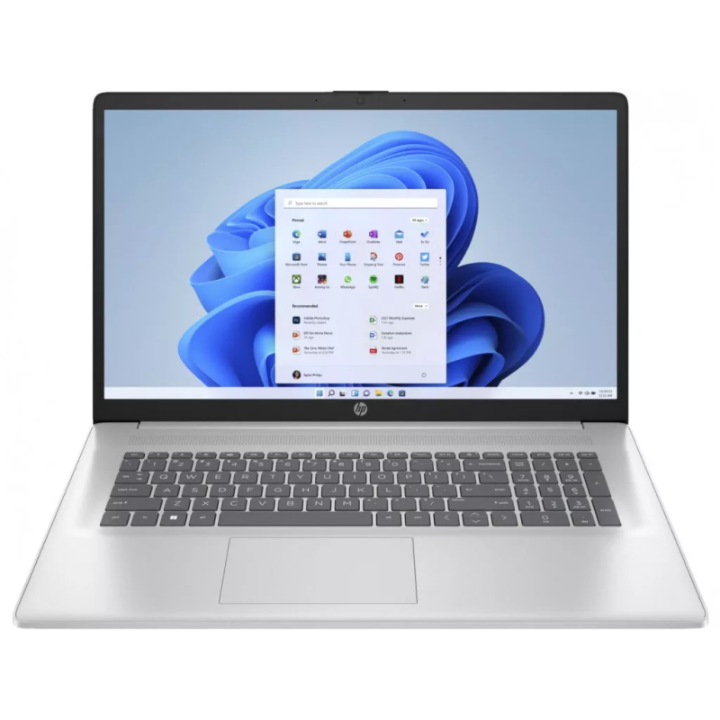 Ноутбук HP 17-cn3003dx 17.3“ (Intel Core i3-N305/RAM 8GB/SSD 256GB/Intel Graphics) (B4GX6UA)